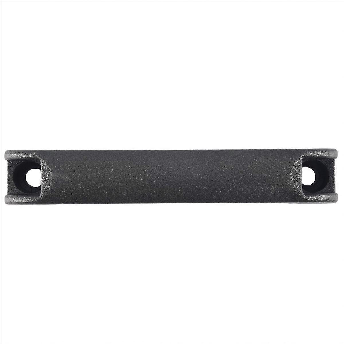 Door Cabinet Black Plastic Rectangular Pull Handle 5.2"