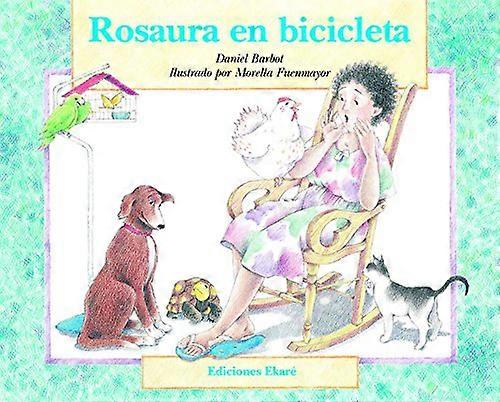 Rosaura en bicicleta