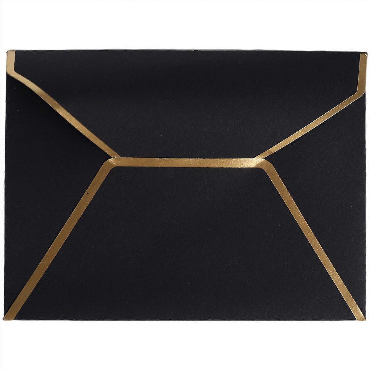 50Pcs Envelopes for Cards Wedding Envelopes Black
