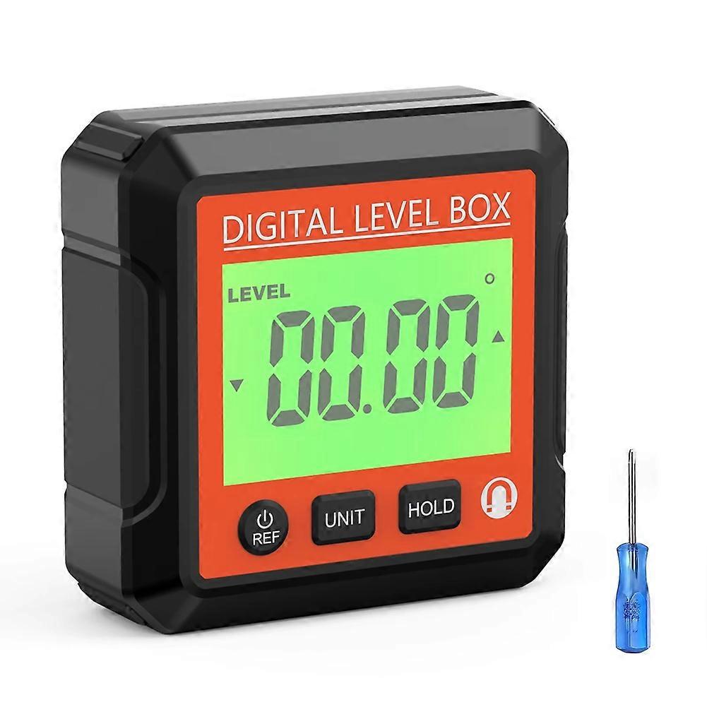 Magnetic Digital Level Box Multi Angle Measuring Ruler Digital Inclinometer Electronic Protractor with LCD Display