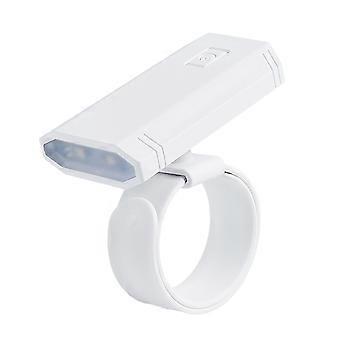 Oppladbar LED-lommelyktarmbånd, USB-ladet, vinkeljusterbar, bærbar for camping, sykling og nattaktiviteter – kompatibel med USB