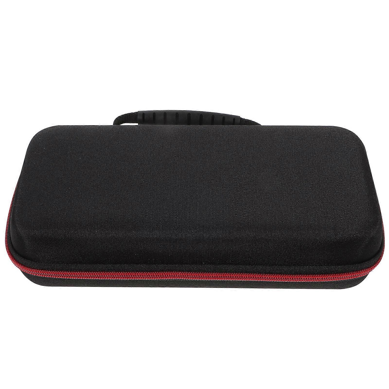 1pc Durable Microphone Bag Compact Microphone Protective Storage Case (Black)