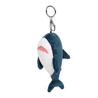 Plüsch Hai Puppe Schlüsselanhänger Cartoon Hai Schlüsselanhänger Schlüsselanhänger Schlüsselanhänger Tasche Anhänger Schmuck Zubehör mit