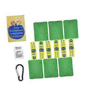 Ensemble multifonctionnel de reconnaissance olfactive pour chiens, comprenant des senteurs d'épi de maïs et d'anis étoilé pour le dressage canin, multicolore