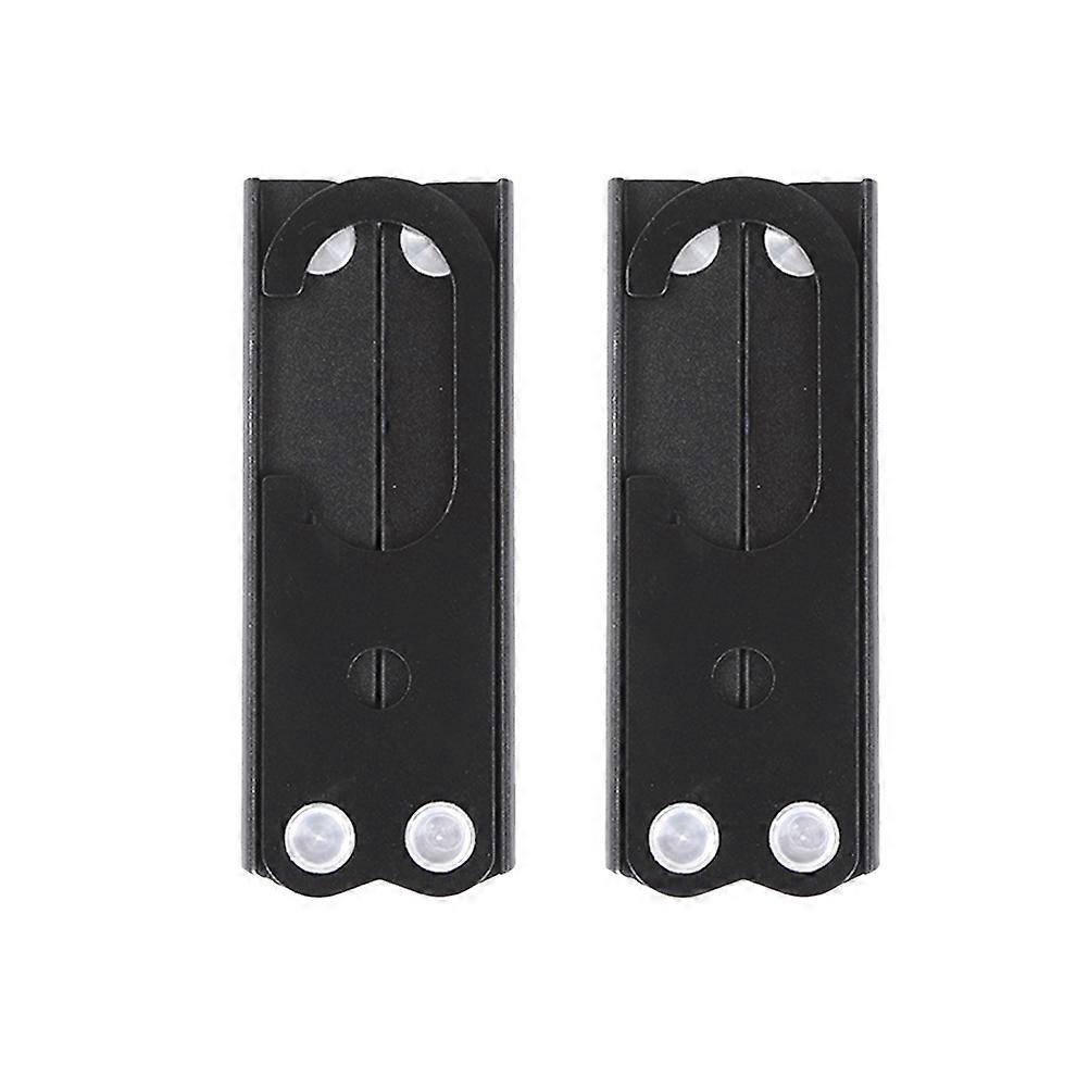 Foldable Clothes Hangers for Portable Use 2Pcs Black Foldable Drying Rack