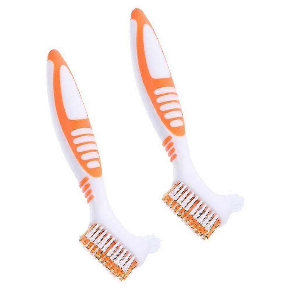 Cleaning Brush Aquatic Tortoise Shell Cleaning Brush for 2Pcs Plastic