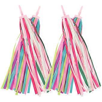 Bike Accessories Bike Streamers for Decoration 4Pcs Plastic Tassels