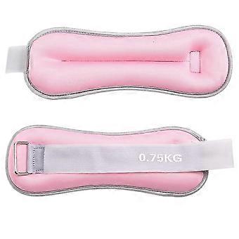 Ensemble de 2 poids de 750 g pour poignets/chevilles, compatible avec femmes et hommes. Sangles de poids modulaires pour les jambes, compatibles avec le yoga, la marche, le jogging et l'aérobic.