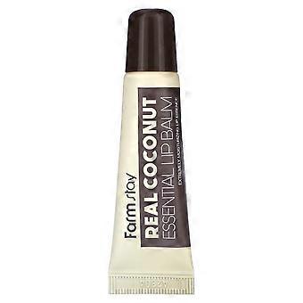 Farmstay, Real Coconut Essential Lip Balm, 0.35 oz (10 g), 6-Pack