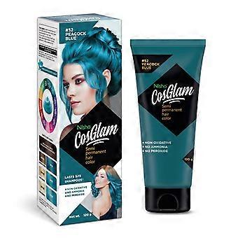 Nisha Cosglam Semi Permanent Hair Color Dye  120g Natural Long Lasting Grey Coverage