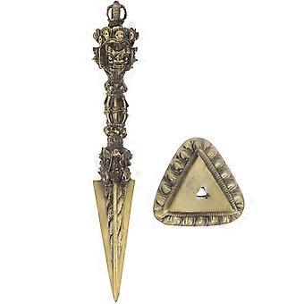 Vajra Stample Beelden Decor Bureau Ornament Beeldjes Vajra Stample Dharma Gebruiksvoorwerpen