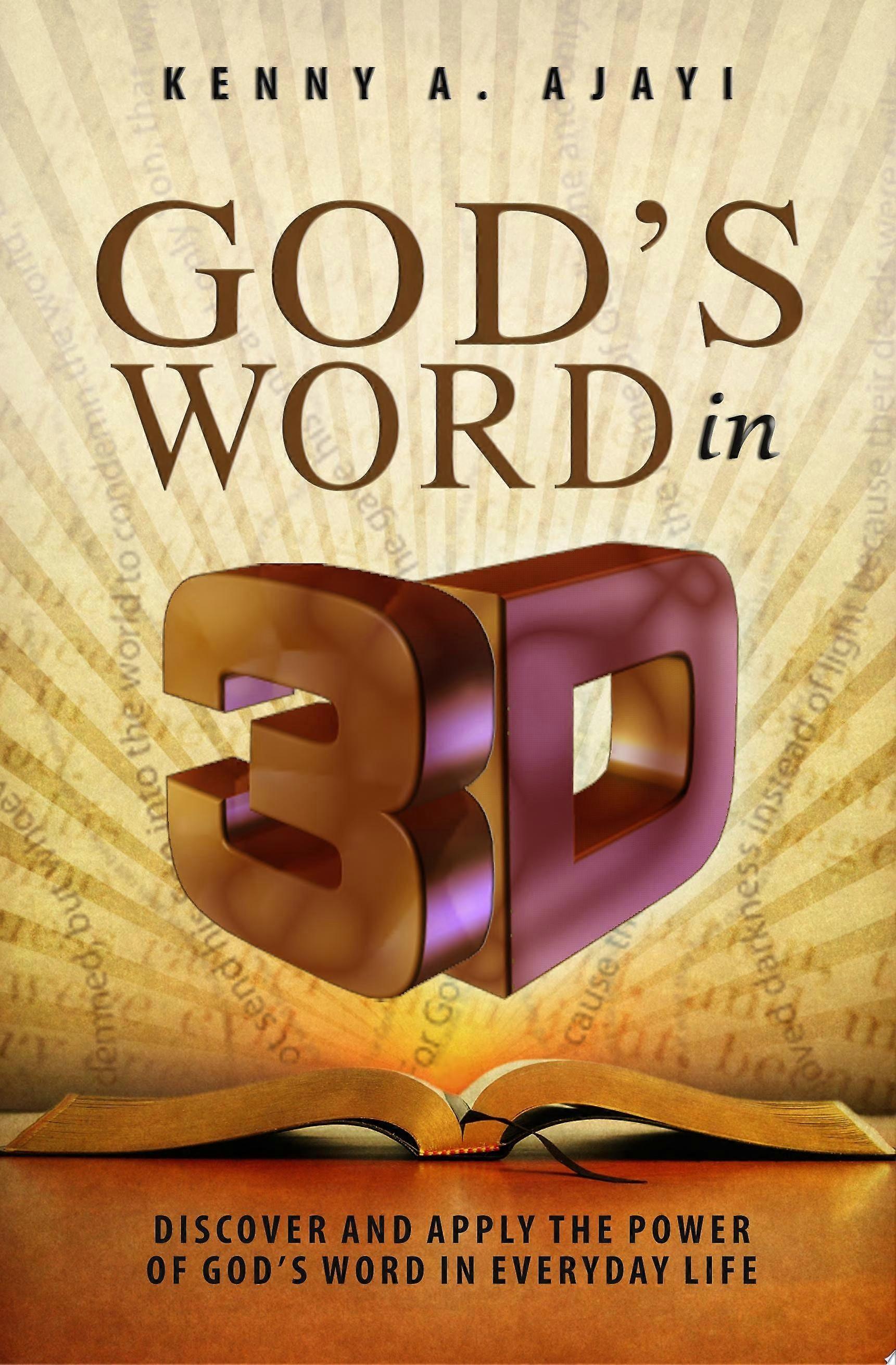 God's word in 3d