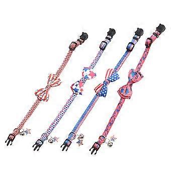 Decorative Dog Collar Adjustable Pet Collar 8Pcs for Holiday Pets