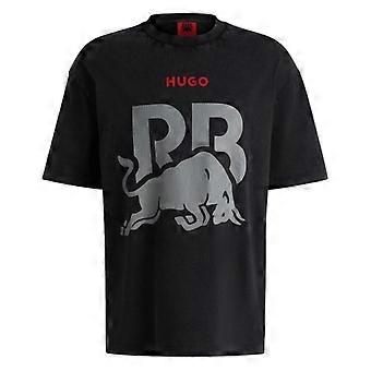 Hugo Unisex Adult RB F1 Racing Graphic Print Oversized T-Shirt