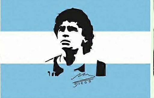 Maradona  flag YTP-048