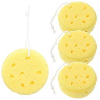 4pcs Body Sponge Shower Loofah Women Men Bath Scrubber Shower Essential Supply