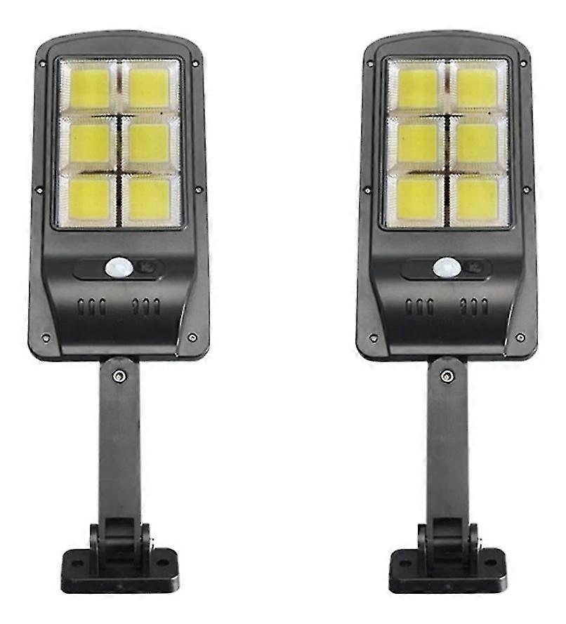 Wall Light 300w Solar Powered Black2pcs