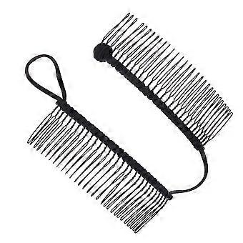 Haar-Seitenkamm, zarte seitliche Haarspange, Bananenspange, Damen-Kopfschmuck für Haarknoten