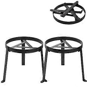 Campfire Cooking Tripod Set 2Pack,  Heat Resistant Foldable Stand for Dutch Oven Outdoor Camping