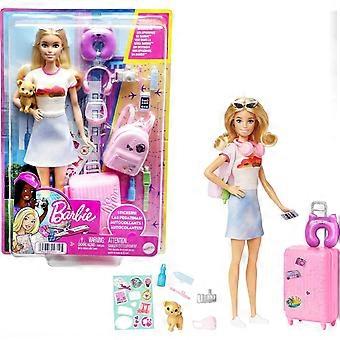 Barbie - Travel Set Doll Toy