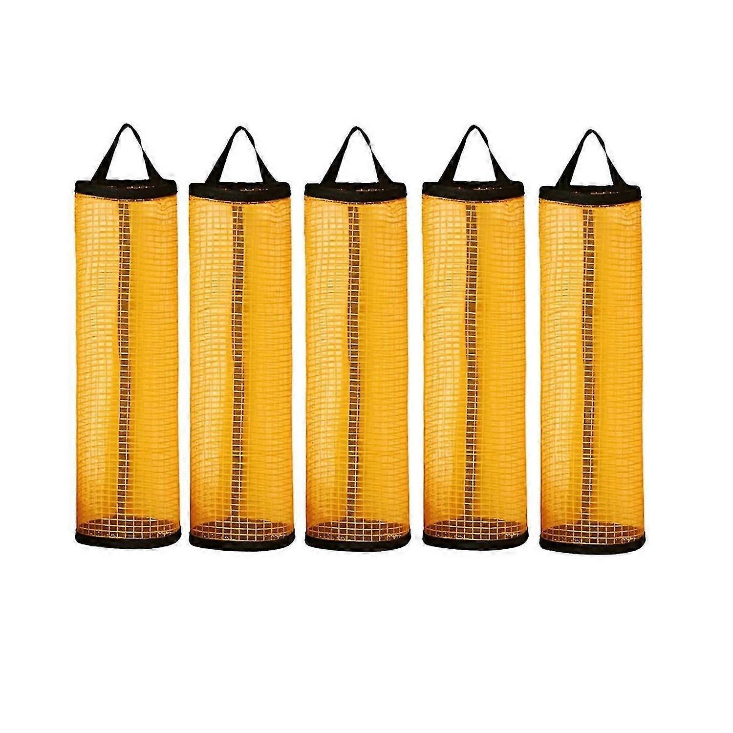 Wall-Mounted Garbage Bag Kitchen Hanging Visual Storage Magic No-Punch Pull-Out Plastic Bag Storage