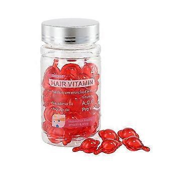 Cápsulas de essência capilar com óleo de argan Cujmh, conjunto de 40 peças para condicionamento diário sem enxágue com vitaminas.