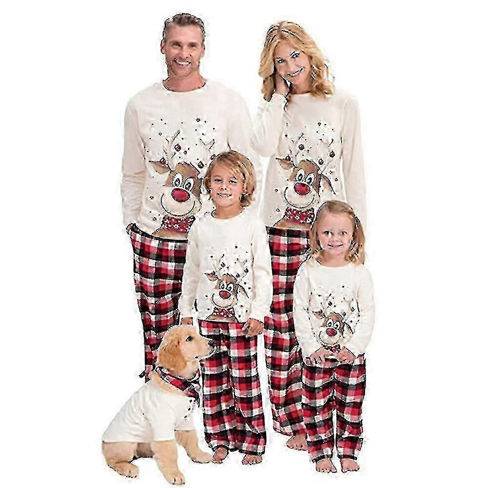 Julepyjamassæt til mænd, damer og børn
