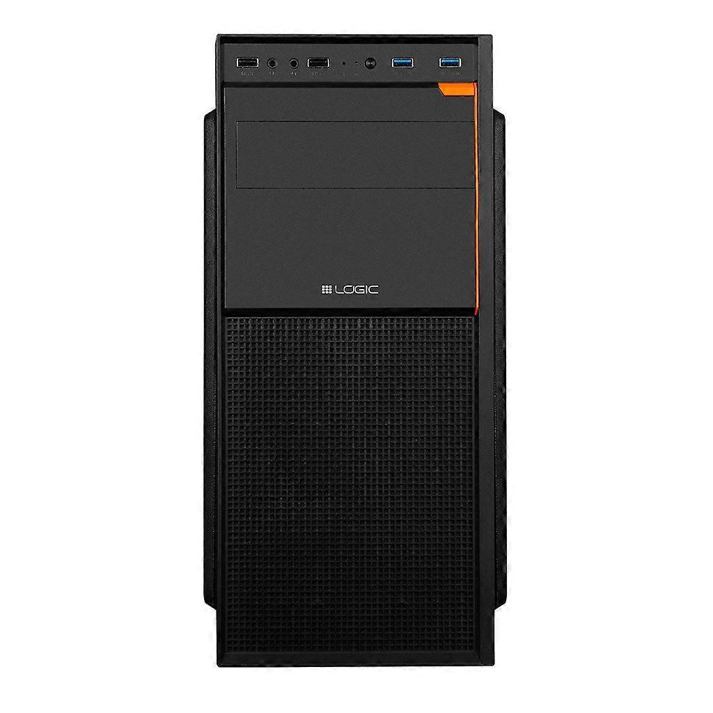 Logic Case J23 USB 3.0 x 2 musta