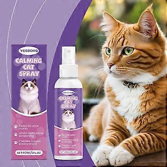 Yegbong Cat Care Spray - Soothes Emotions, Prevents Scratching And Urinating, Gentle Care Spray