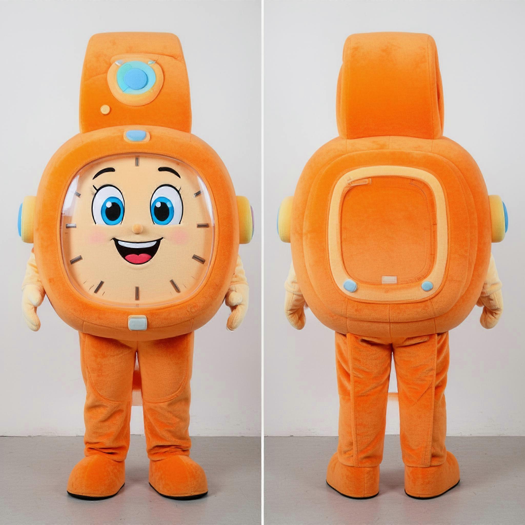 MASTICOT Orange Vibrant Wrist Watch Mascot