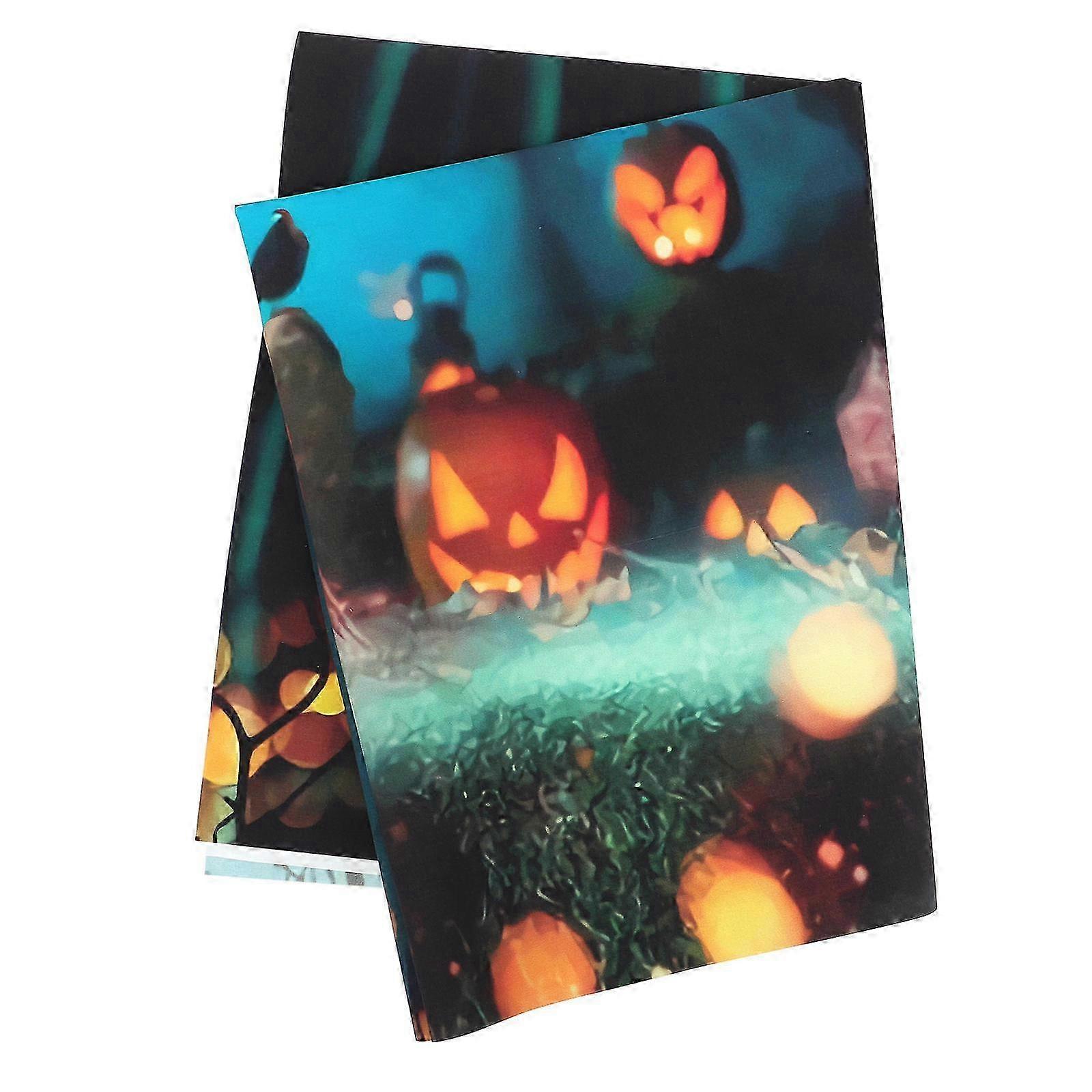 Festive Halloween Vinyl Backdrop