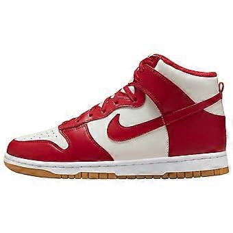 Nike Dunk High 'Gym Red' Slip Resistant Abrasion Resistant Balance High top Skateboard Shoes Women's Red White Brown DD1869-114