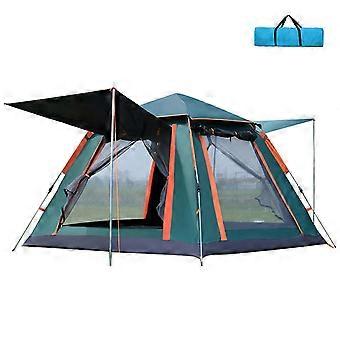 Waterproof Camping Tent for 3-4 People - Tent with Sun Protection and Mosquito Net.