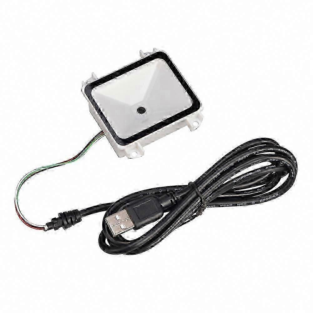 Embedded 2D Barcode Scanner with USB, RS232, and TTL Interface for Small Fixed Kiosk Installation | QR Barcode Reader
