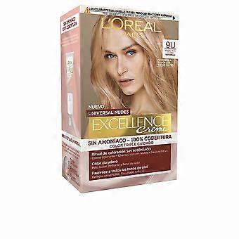 Permanent Dye L'Oreal Make Up Excellence Nº 9U Sehr hellblond