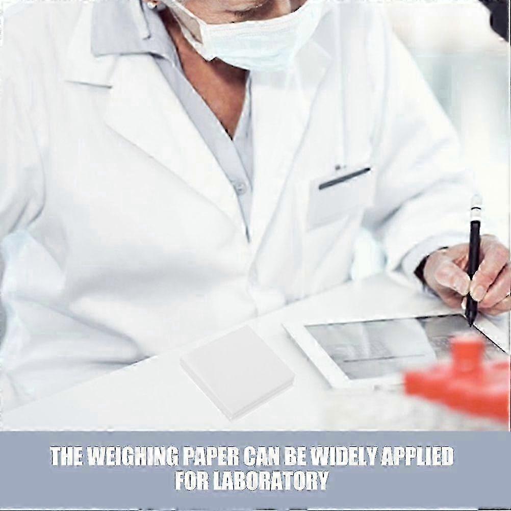 500pcs Laboratory Weighing Paper Sheets for Precise Sample Weighing Experiments