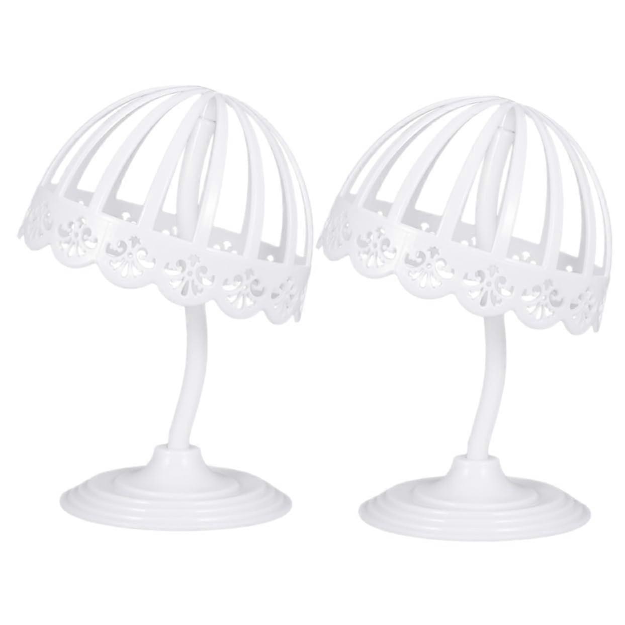 Hat Display Stand 2pcs Set Keeps Hat Shape Space Efficient Hat Storage Rack compatible with Home and Retail