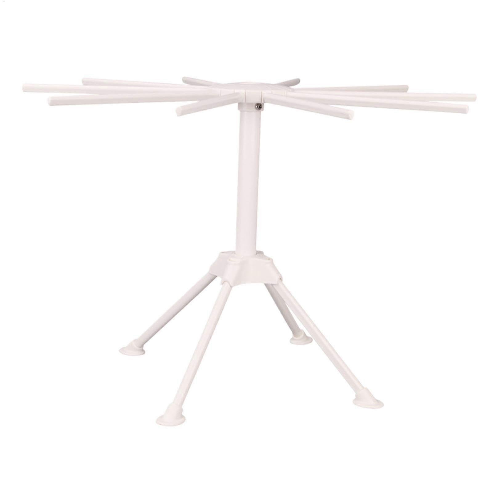 Compact 10-Arm Foldable Pasta Rack