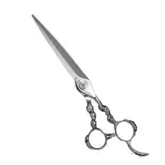 Hairdressing Scissors 6-Inch, Ergonomic Barber Cutting Shears With 440C Japanese Steel