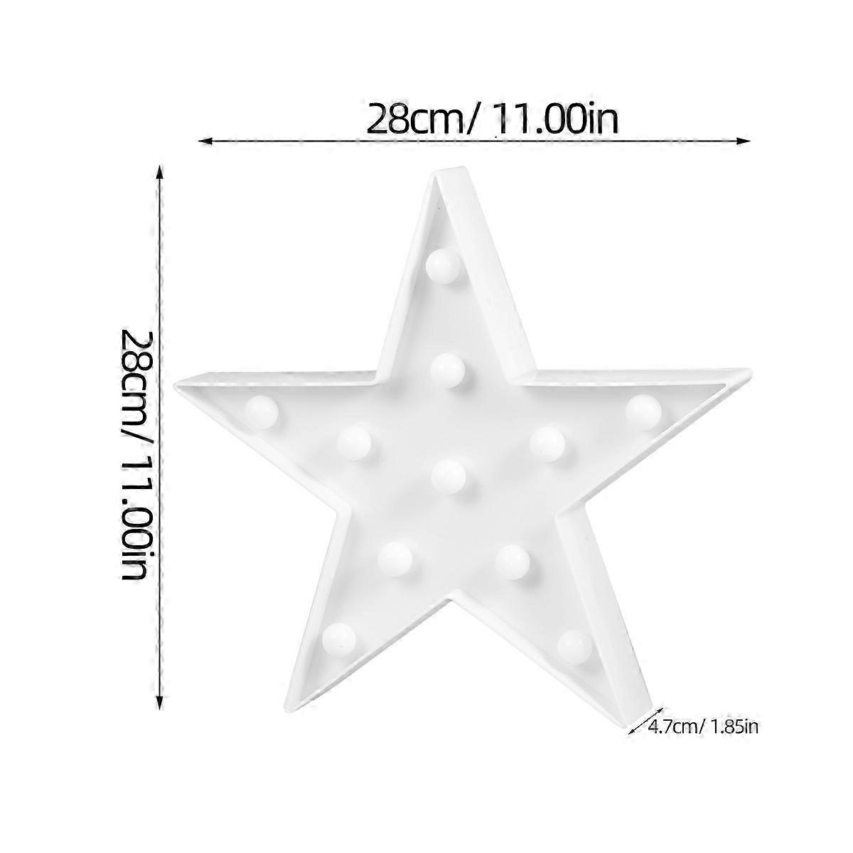 LED Star Table Lamp Decor compatible with Home Night Light