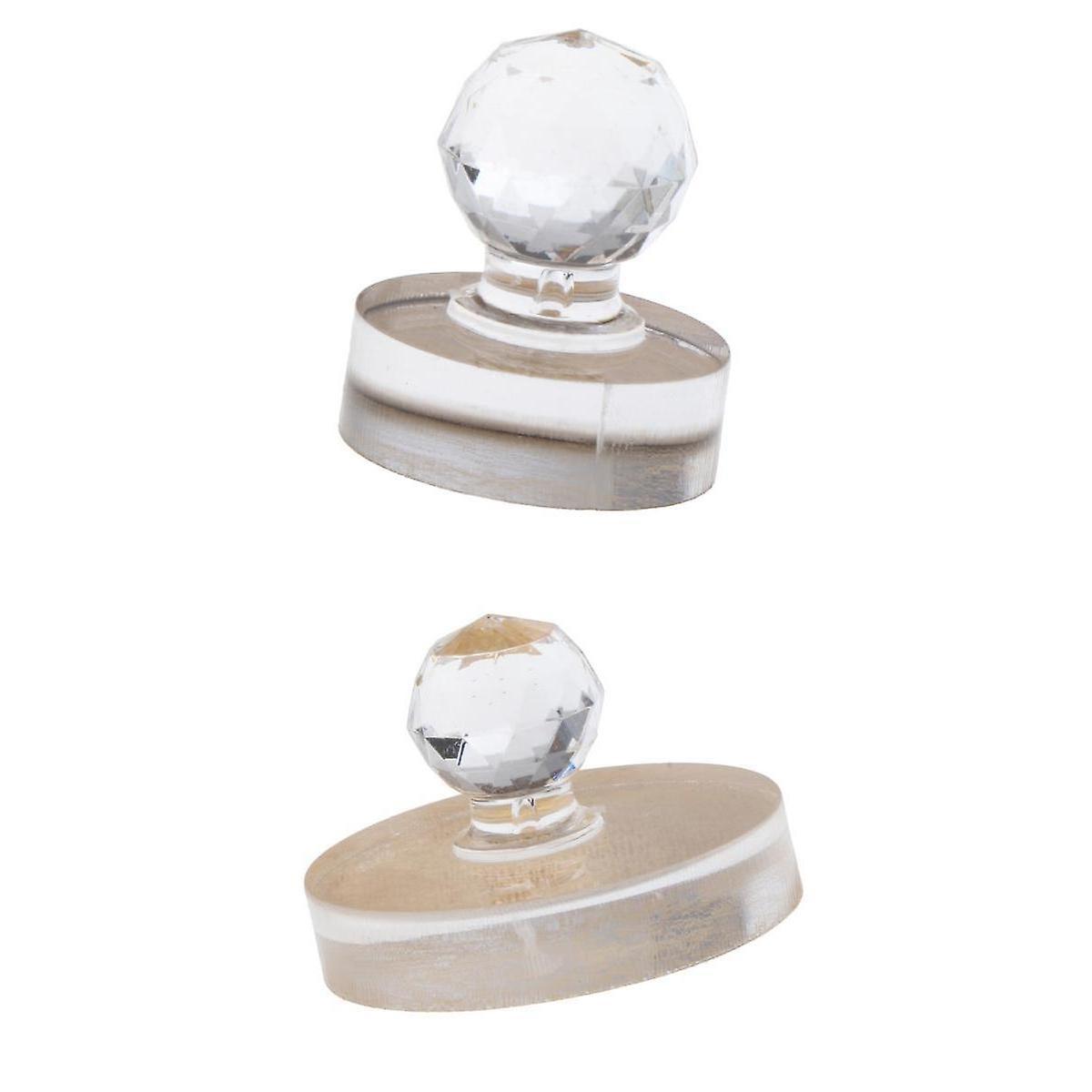 2 stykker pulverpressestempel DIY Foundation Blush-stempel