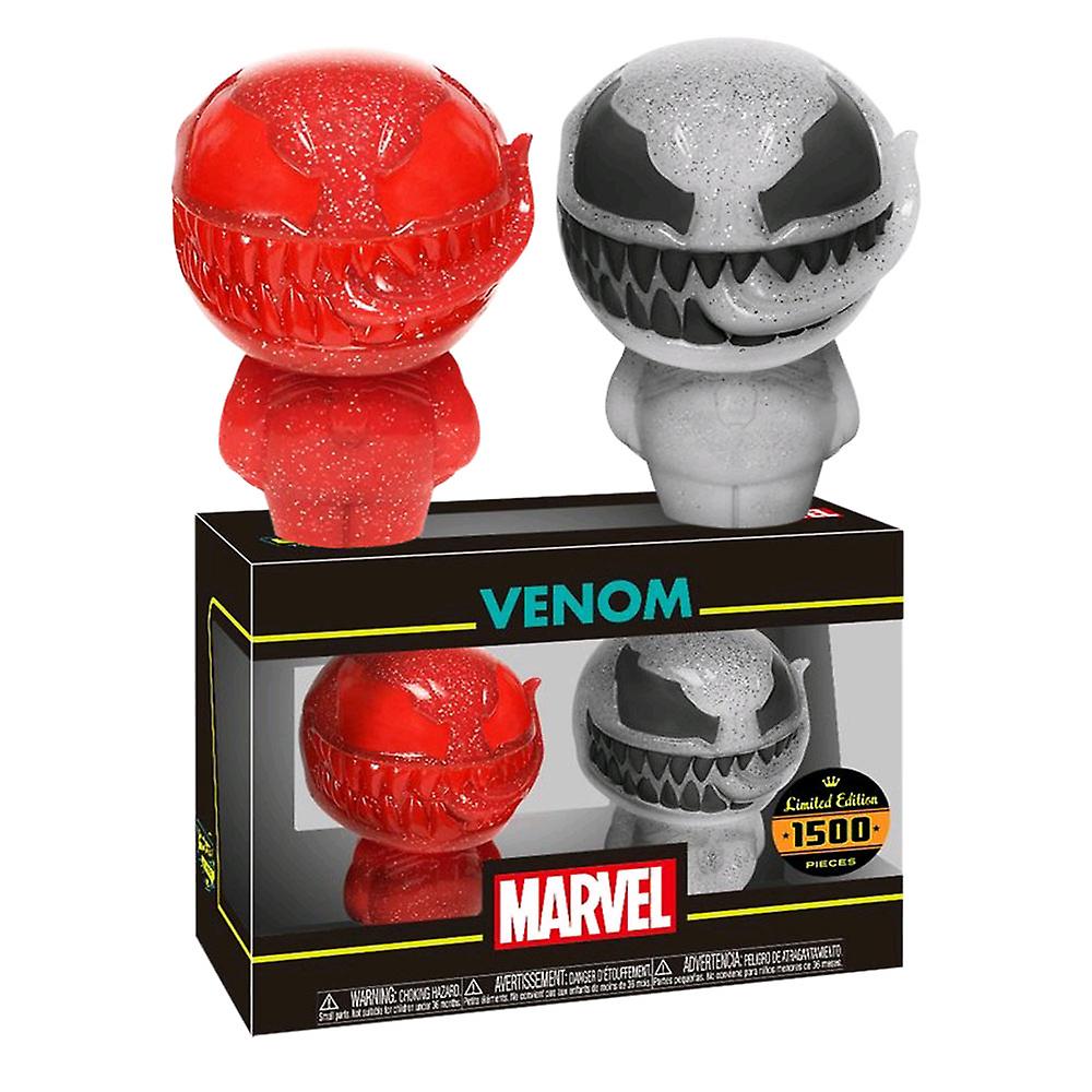 Spider-Man - Venom Rot & Weiß XS Hikari Sammlerfigur aus Vinyl (2er-Pack)