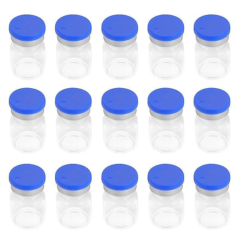 3X2.2x2.2cm Travel Bottles & Containers 30pcs Glass Bottles Empty Refillable Bottles Esse