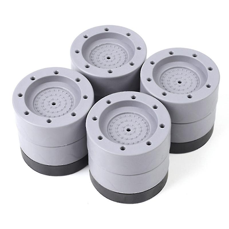 4pcs Anti-slip Anti Vibration And Noise Reducing Washing Machine Feet Pads Raise Height Support
