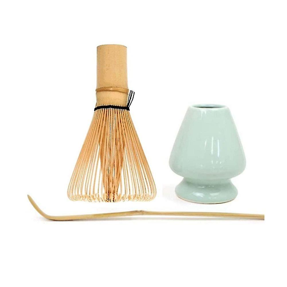 A Whisk Set Bamboo A Tea Set 100 Prong A Whisk (n), Scoop, A W