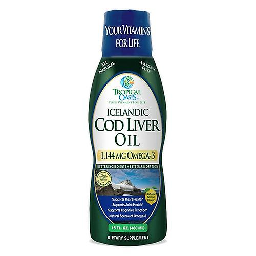Tropical Oasis Cod Liver, 16 Oz (Pack of 1)