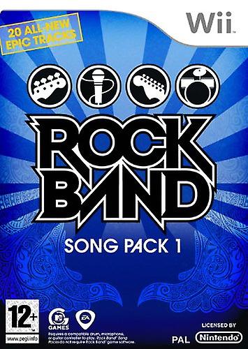 Rock Band Song Pack 1 (Wii) - PAL - New & Sealed