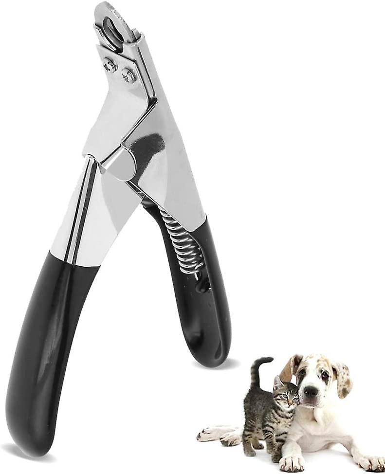 Fdit Nail Clipper Scissors for Pet Dogs (Black)
