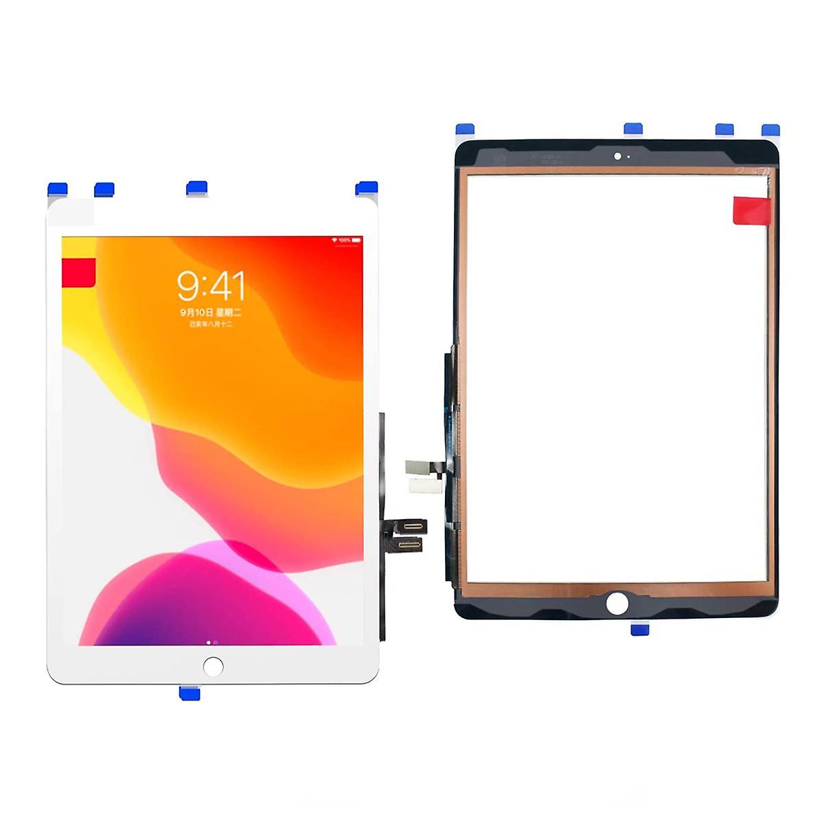 Voor iPad 9 10.2 2021 Glas met Touch Screen OEM - Wit