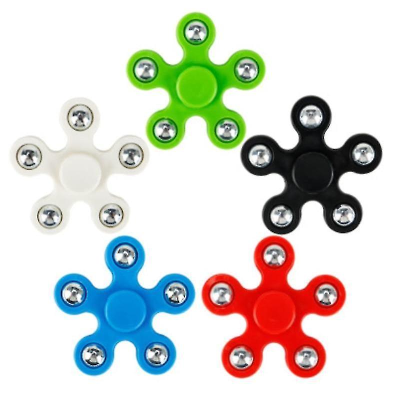 Blue Fidget Spinner Edc For Autism Adhd Anti Stress High Quality